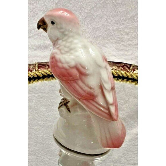 Gerold Porcelain Parakeet Antique Bavarian Germany 3.5 Inches - Picture 3 of 12